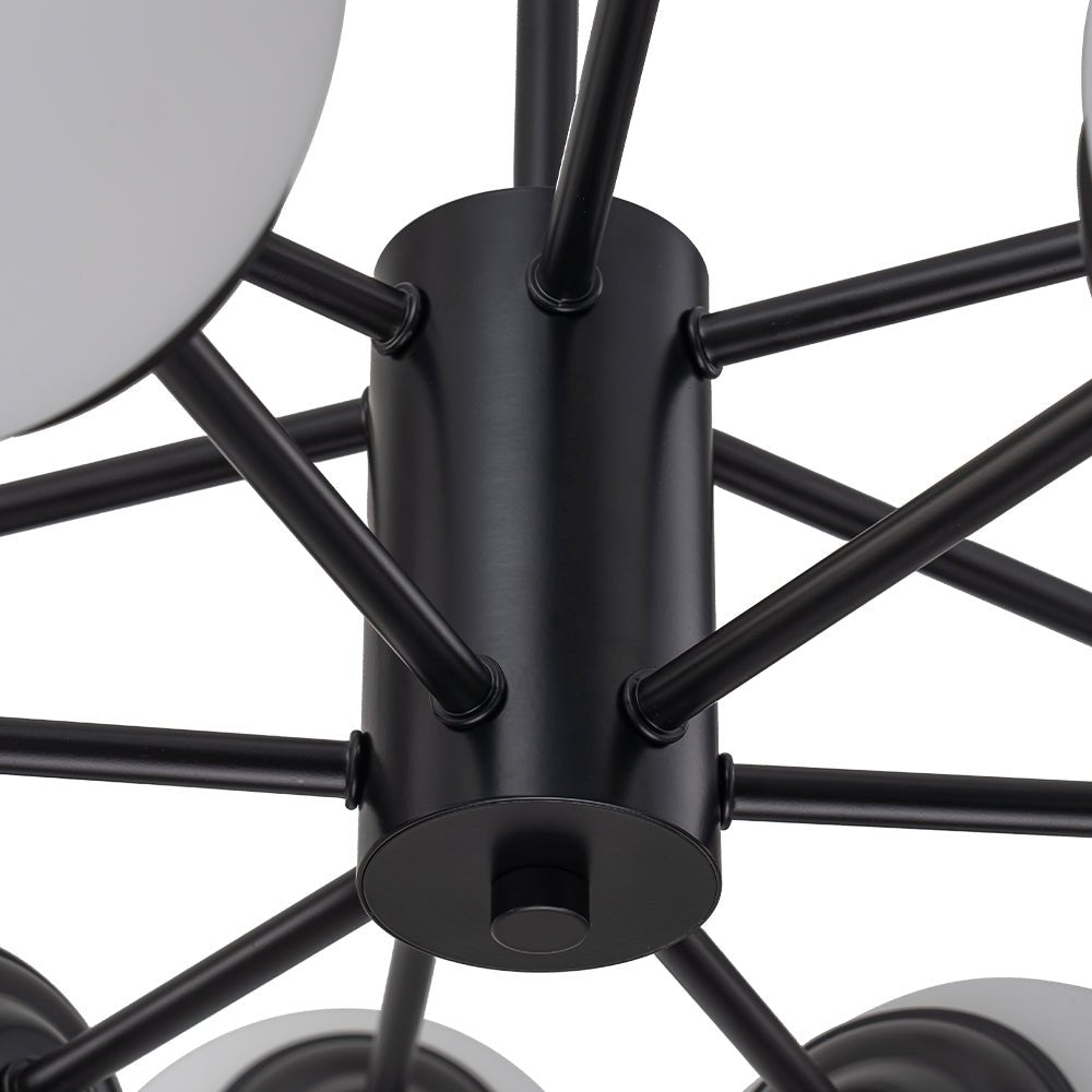 Mid-Century Globe Kandelaber – 6/8/12 Ljus Carvallo