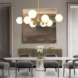 Mid-Century Globe Kandelaber – 6/8/12 Ljus Carvallo