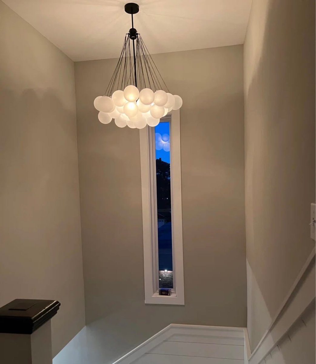 Hängande Bubbelglas Kandelaber – Kontemporär Design Carvallo