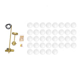 Hängande Bubbelglas Kandelaber – Kontemporär Design Carvallo