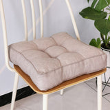 Förstärkt Godisfärgad Kudde i Imiterad Linne Stil Carvallo