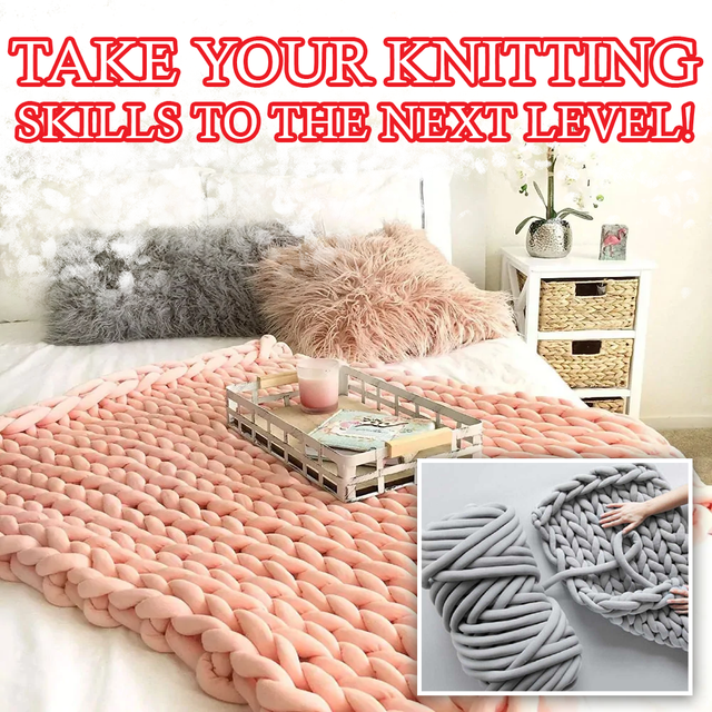 Carvallo - DIY Tjock Handstickad Schlaugarn Carvallo