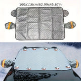 Magnetisk vindruta täckning för vintern Carvallo