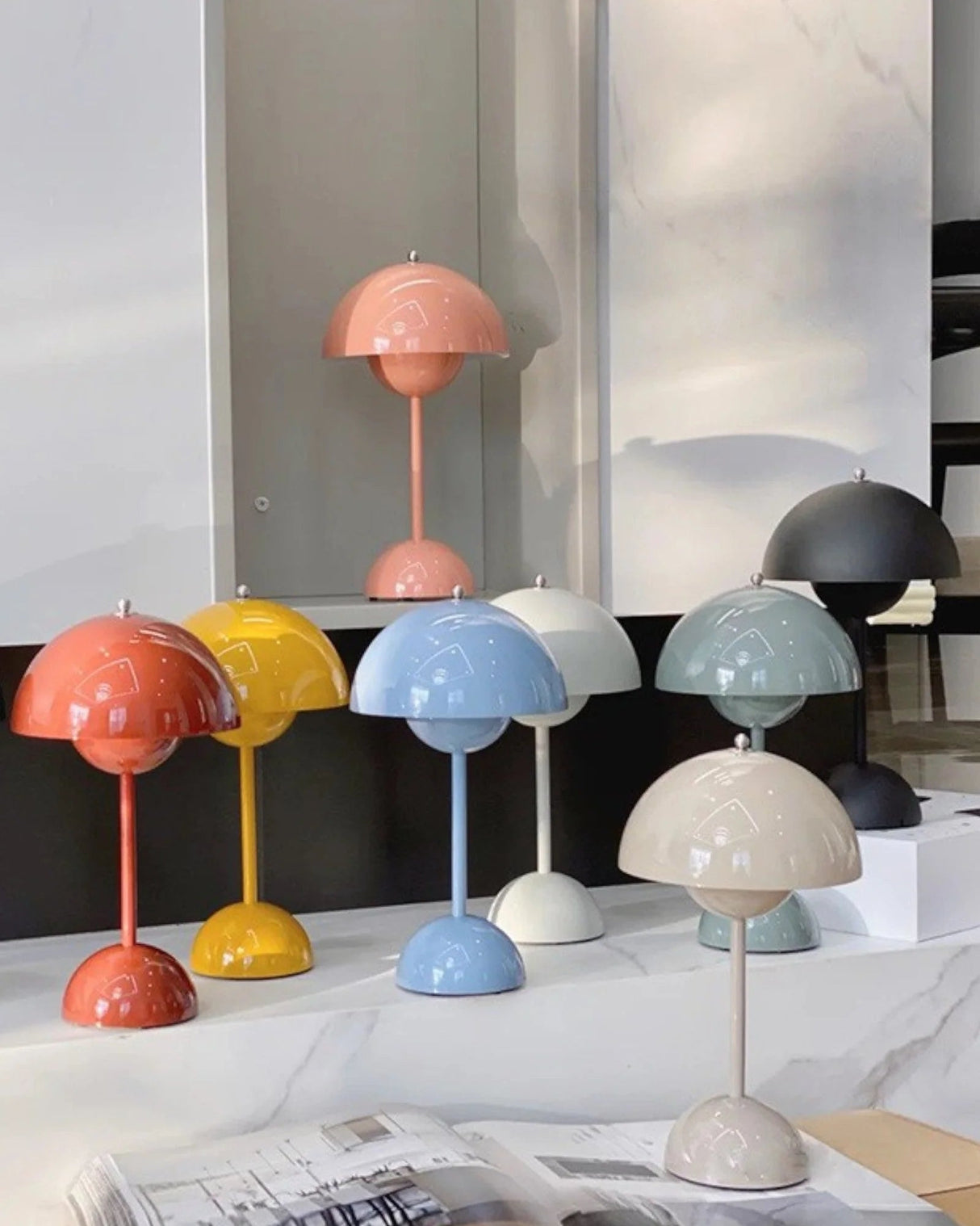 Carvallo – LED Bordslampa Skandinavisk Design, Dimbar och Hållbar i Metall Carvallo