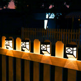 Carvallo Solarlampa Vägg i Japansk Stil | Väderbeständig & Energibesparande | Varm- & Kallvit | Kompaktformat Carvallo