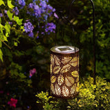 Luminous Leaf Lantern - Elegant Solenergid design Carvallo