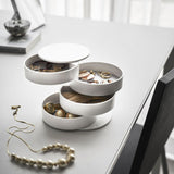 Carvallo – Vridbar Smyckesorganisatör med Mångsidig Förvaringsdesign Carvallo