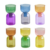 Tvådelat Mini Bud Vase Terrarium Set - Glas Modern Design Carvallo