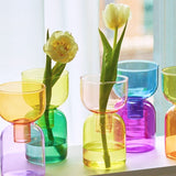 Tvådelat Mini Bud Vase Terrarium Set - Glas Modern Design Carvallo