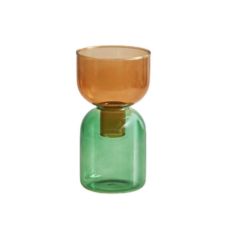 Tvådelat Mini Bud Vase Terrarium Set - Glas Modern Design Carvallo