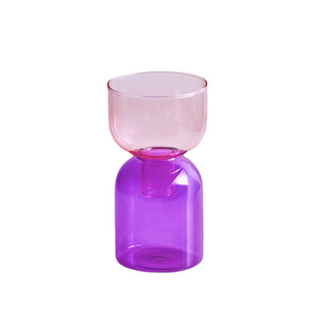 Tvådelat Mini Bud Vase Terrarium Set - Glas Modern Design Carvallo