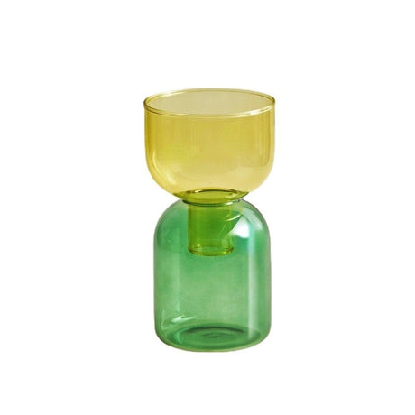 Tvådelat Mini Bud Vase Terrarium Set - Glas Modern Design Carvallo