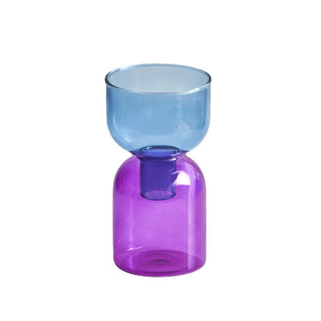 Tvådelat Mini Bud Vase Terrarium Set - Glas Modern Design Carvallo