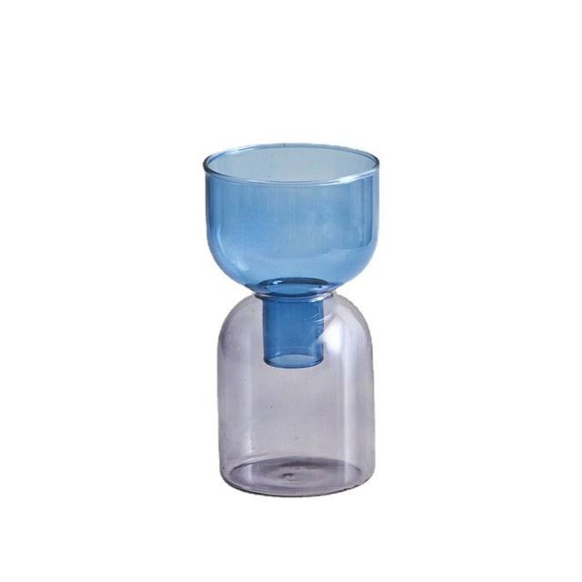 Tvådelat Mini Bud Vase Terrarium Set - Glas Modern Design Carvallo