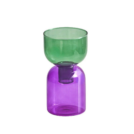 Tvådelat Mini Bud Vase Terrarium Set - Glas Modern Design Carvallo