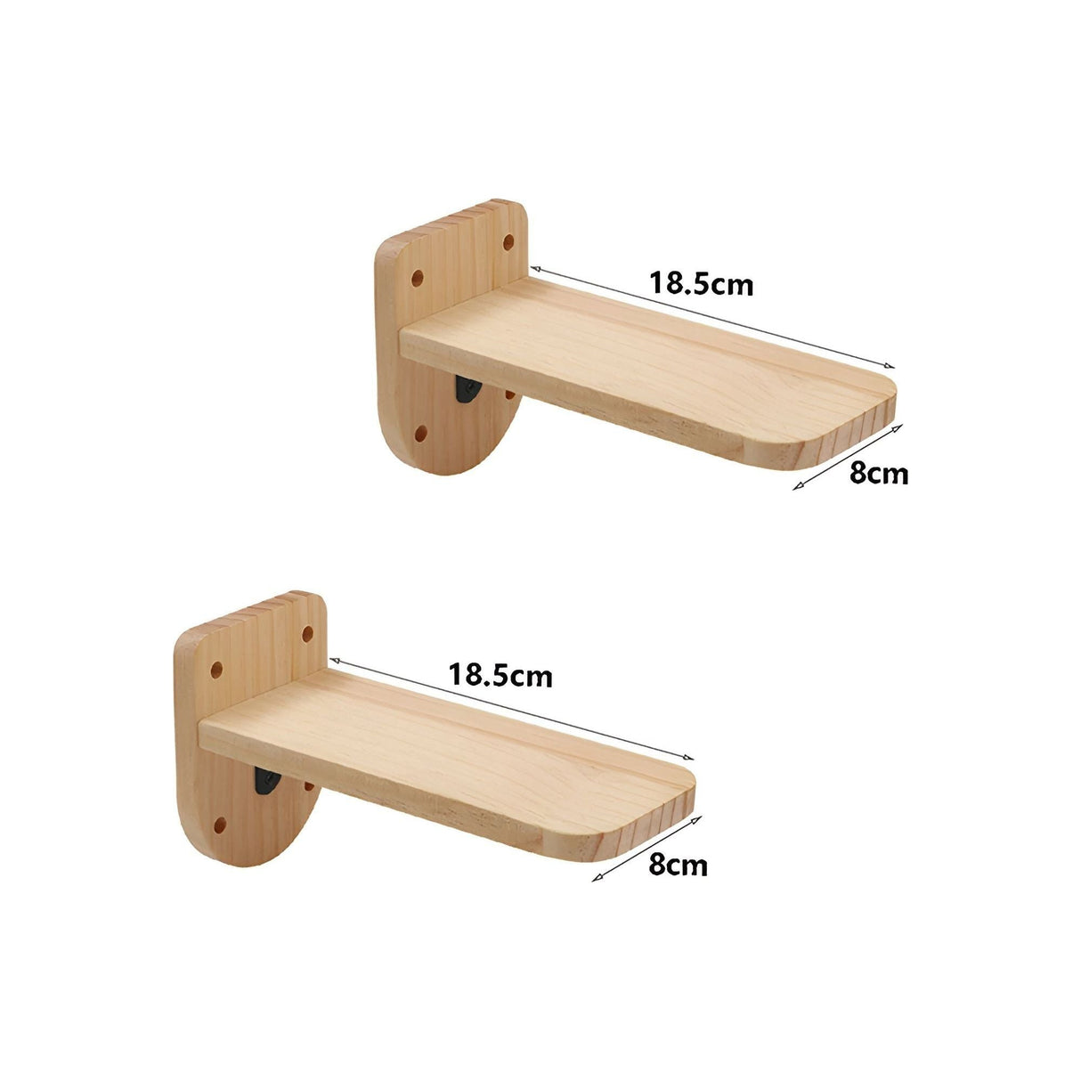 PurrMount Board - Väggmonterad kattklättrande bräda med klösträd Carvallo