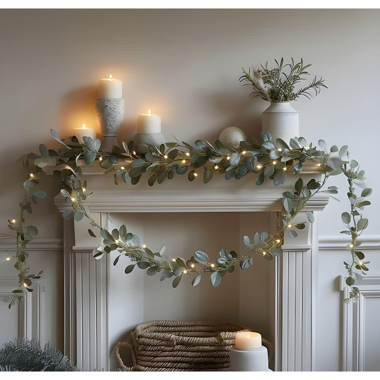 GlimmerOlive Light - Dekorativ olivkvist älvsljus Carvallo