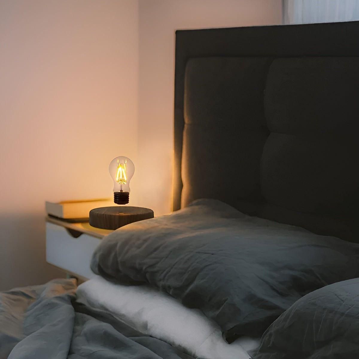 Magisk glödlampa - Elegant magnetisk levitation svävande glödlampa Carvallo