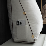 Lyxig Ryggstöd Litteraturkudde med Justerbart Stöd Carvallo