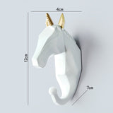 Geometrisk vilt väggkrok för unik heminredning och gåvor Carvallo