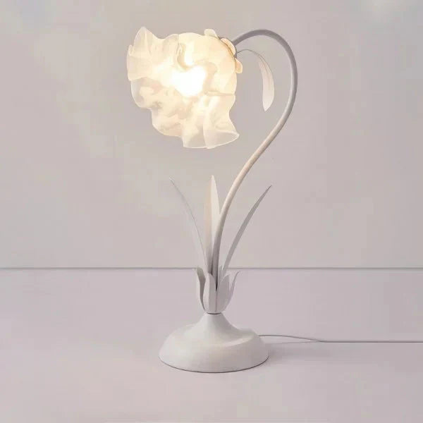 Klassisk Vintage Justerbar Blomsterbordslampa – Stilfull och Funktionell Ljus Carvallo