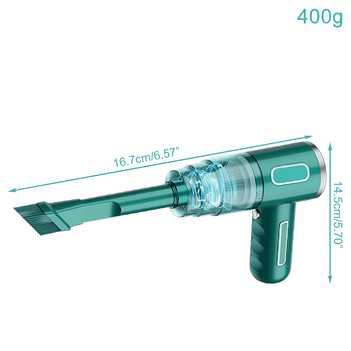 PowerCleaner - Trådlös Bilstäderska Carvallo