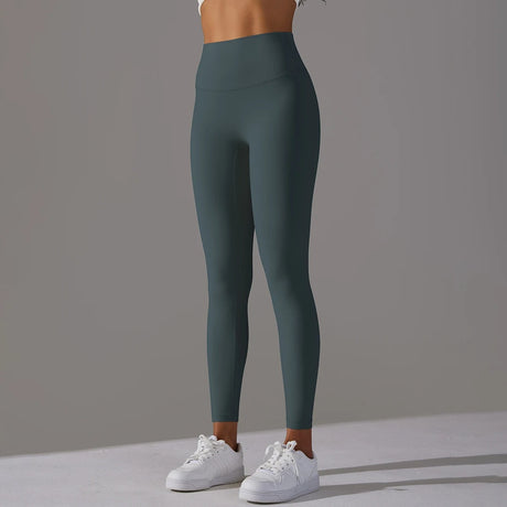 Fitness Leggings med hög midja-Hemnix-Djungelgrön-S-Hemnix