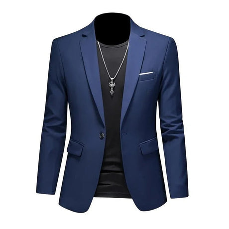 High-end Business Blazer för män-Bellasverige-Marin-S-Hemnix