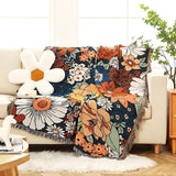 LeopardLuxe Blanket - Multifunktionell Leopard-överdragsteck med Cobertor-puffar Carvallo