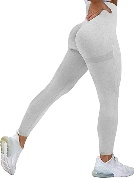 Träningsleggings med hög midja för kvinnor Bellasverige