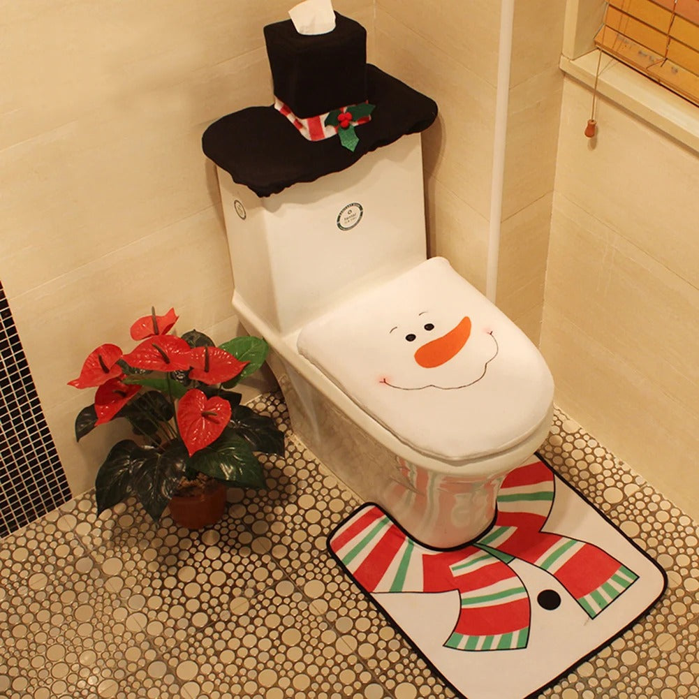 Creative Christmas Toalettstolsöverdrag