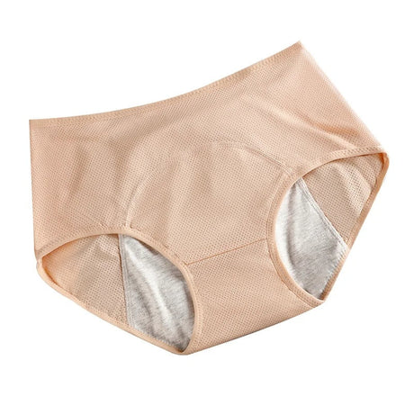 Plus size menstruationstrosor för kvinnor-Hemnix-Beige-L-Hemnix