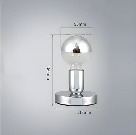 RetroInspira Lampa - Koreansk Vintage LED Skrivbordslampa Carvallo