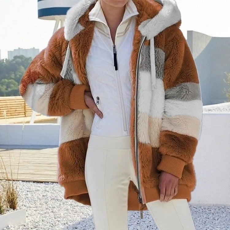 Oversized Hooded Jacket för kvinnor Hemnix