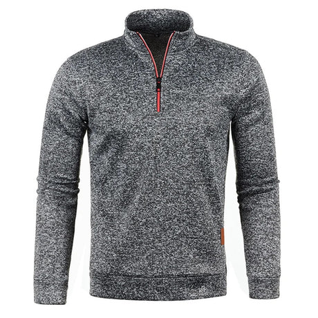 Pullover med halv dragkedja för män Bellasverige