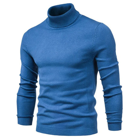 Slim turtleneck tröja för män Bellasverige