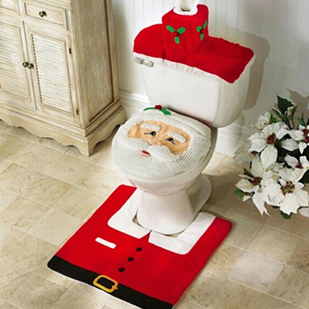 Creative Christmas Toalettstolsöverdrag