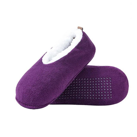Inomhus golvstrumpor för kvinnor-Bellasverige-Lila-35-37-Hemnix