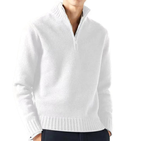Pullover-tröja för män-Hemnix-Vit-M-Hemnix