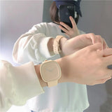 Kvinnors Pastell Aktiv Klocka-Hemnix-Gul-Hemnix