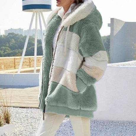 Oversized Hooded Jacket för kvinnor Hemnix