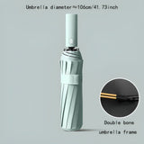 Fällbar paraply – Vindbeständig & UV-skydd | Kompakt & Hållbar Carvallo