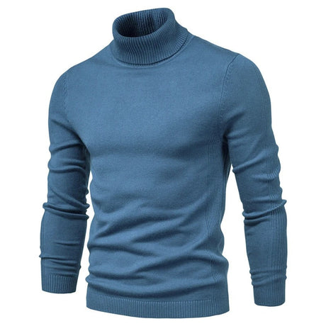 Slim turtleneck tröja för män Bellasverige
