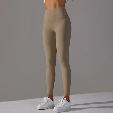 Fitness Leggings med hög midja-Hemnix-Kakao-S-Hemnix