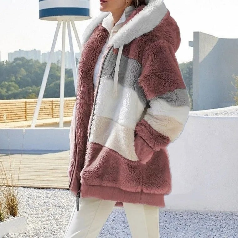 Oversized Hooded Jacket för kvinnor Hemnix