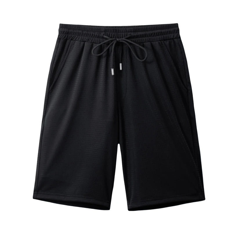 Andningsbara Casual Shorts för män-Bellasverige-Svart-L-Hemnix