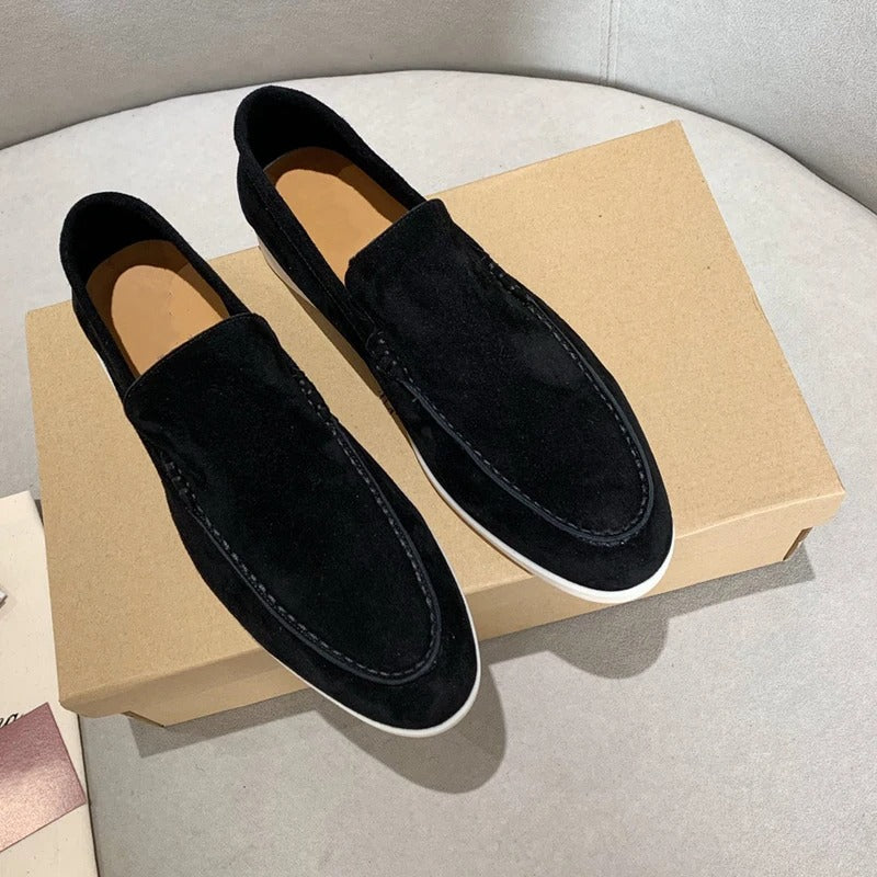 Loafers i mockaläder för män-Hemnix-Svart-43-Hemnix