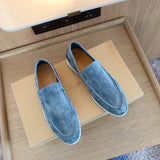 Loafers i mockaläder för män-Hemnix-Haze Blå-43-Hemnix