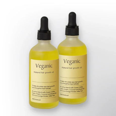 Veganskt hårväxtolja | Naturlig booster för sunt hårväxt Carvallo
