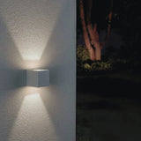 Vägglampa Svart Aluminium Justerbar Kub LED Carvallo